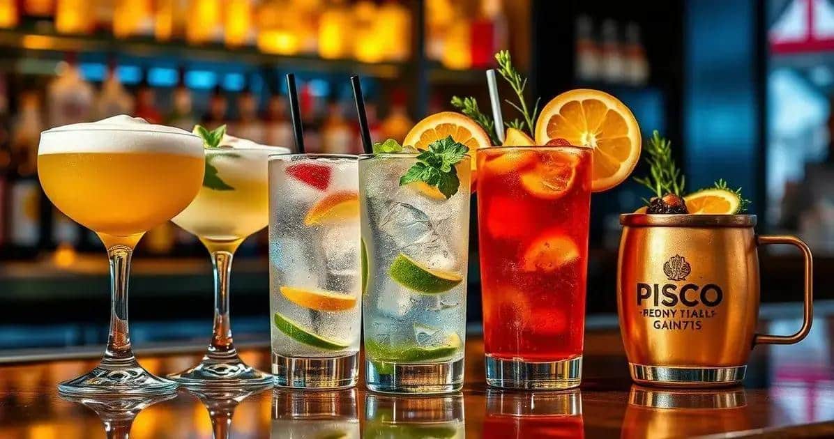 Variations de recettes avec du Pisco