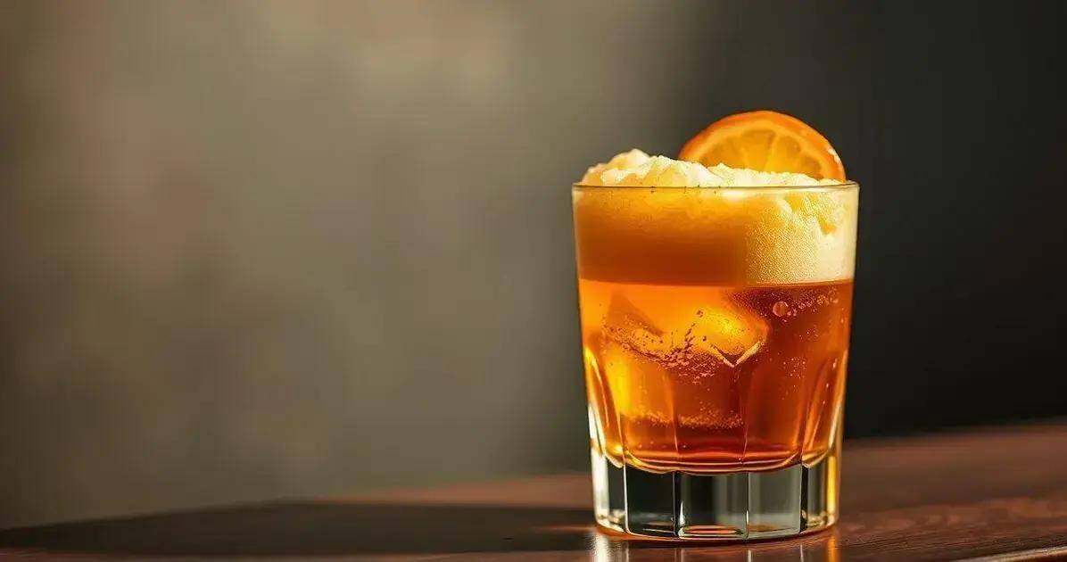 Whisky avec écume de fruit de la passion : Une expérience cocktail unique