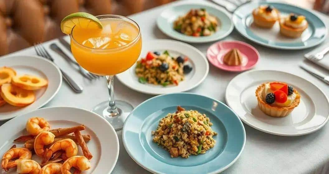Accords mets et cocktails pour le Daiquiri à la pêche