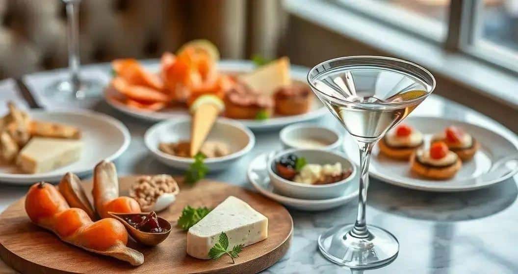 Accords mets et Dry Martini Accords mets et Dry Martini