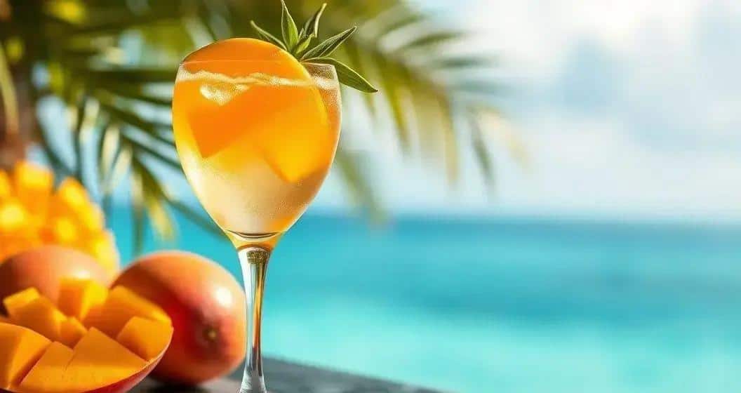 Association de saveurs : le vin pétillant et la mangue