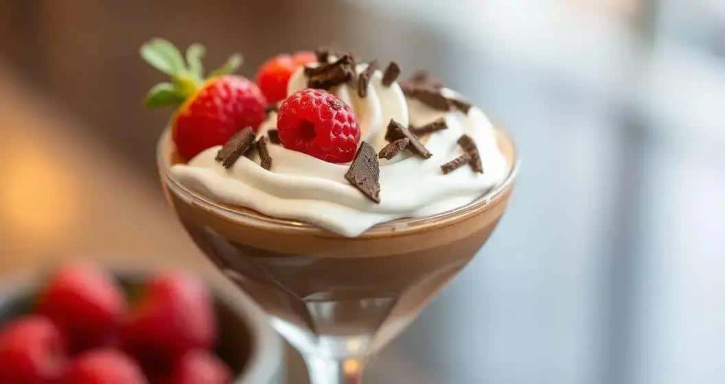 Astuce de présentation avec crème fouettée Astuce de présentation avec crème fouettée