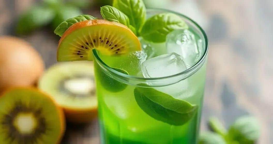Boisson verte avec soda de kiwi et basilic : Recette rafraîchissante à essayer aujourd'hui 6 Boisson verte avec soda de kiwi et basilic : Recette rafraîchissante à essayer aujourd'hui