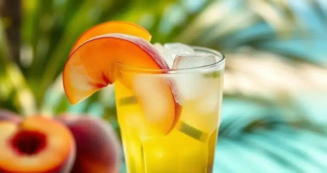 Caïpirinha à la pêche : Une nouvelle boisson rafraîchissante au goût incroyable !