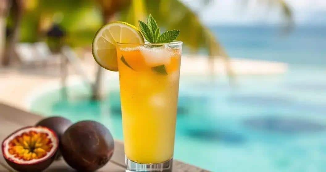Caïpirinha au fruit de la passion et gingembre : Apaisante et revitalisante !