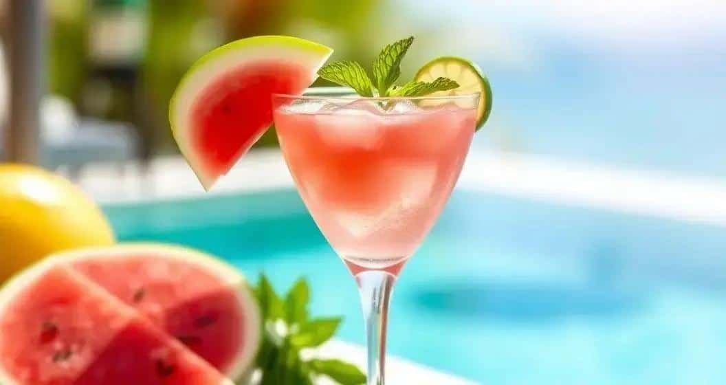 Comment réaliser une Caipiroska à la pastèque sans alcool Comment réaliser une Caipiroska à la pastèque sans alcool