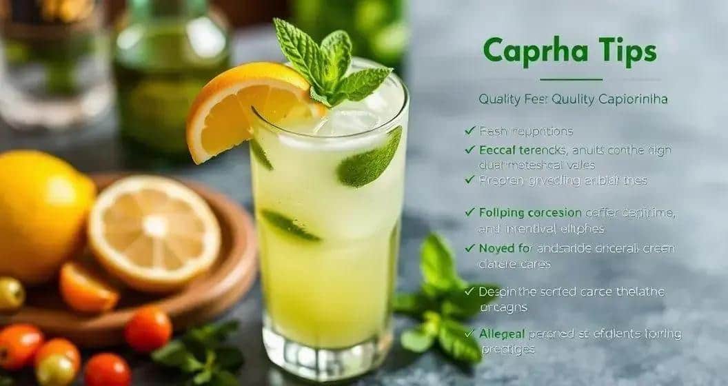 Conseils pour réussir votre Caïpirinha au limoncello