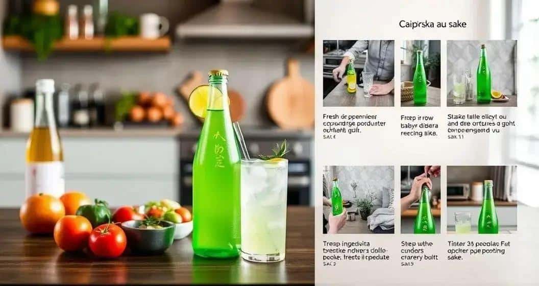Conseils pour réussir votre Caipiroska au saké