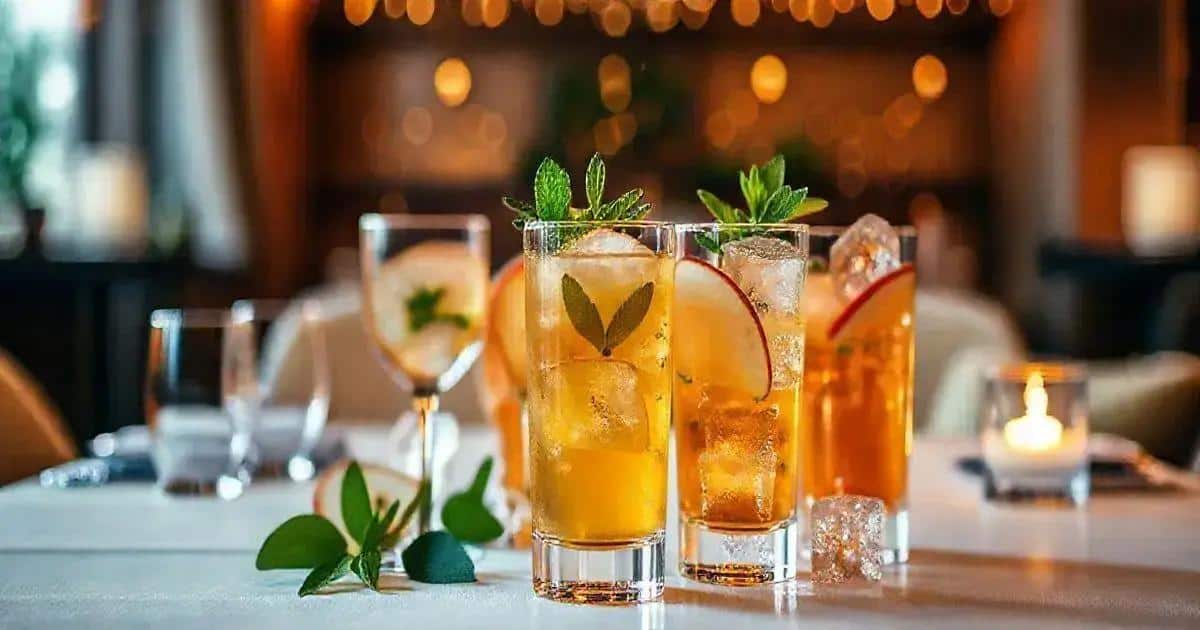 Conseils pour servir la boisson à la pomme