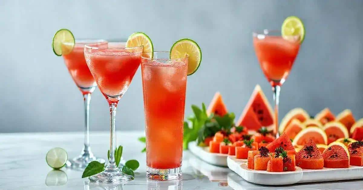 Conseils pour servir la margarita au soda à la pastèque