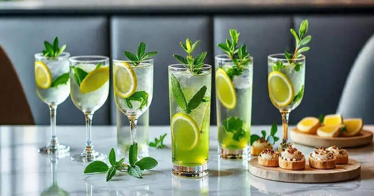 Conseils pour servir la vodka avec thé vert et menthe