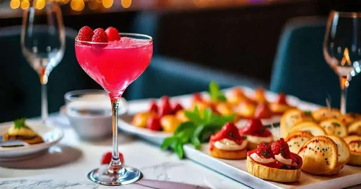 Conseils pour servir le cosmopolitan aux framboises