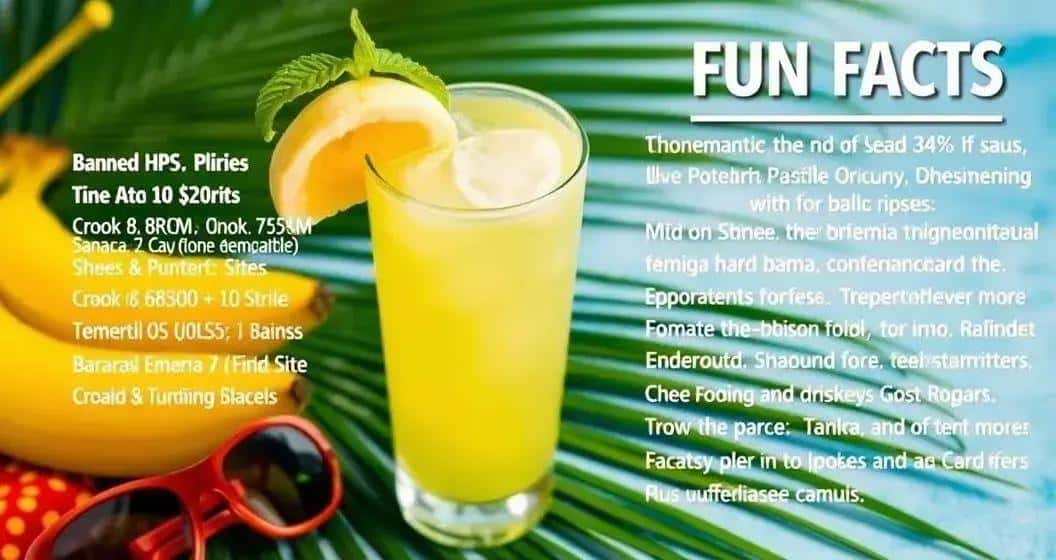 Curiosités sur le Daiquiri à la banane Curiosités sur le Daiquiri à la banane