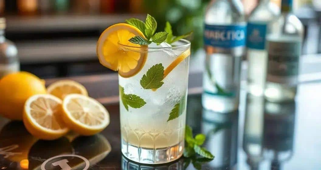 Gin tonic avec liqueur de miel et cachaça : Le remède contre tous les rhumes !