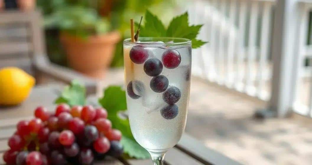 Gin tonic avec raisins : Une boisson simple et fabuleuse – Faites la vôtre maintenant !