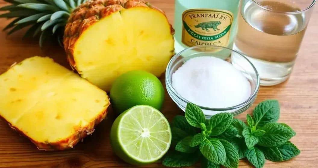 Caïpirinha à l'ananas : La boisson tropicale la plus rafraîchissante au monde ! 2 ingredients de la caipirinha a lananas 1 - Best Blog Brasil - Os Blogs mais Incríveis da Web