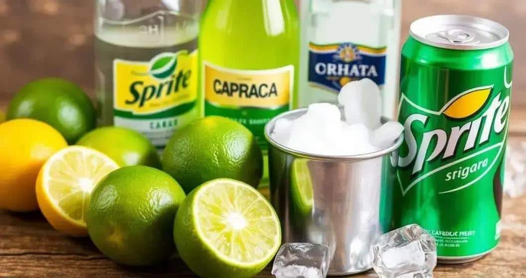 Ingrédients de la Caïpirinha Sprite