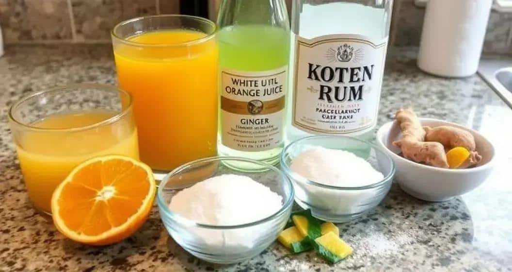 Ingrédients de la recette