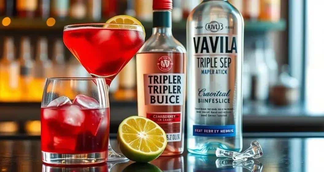 Ingrédients de la recette du cosmopolitan