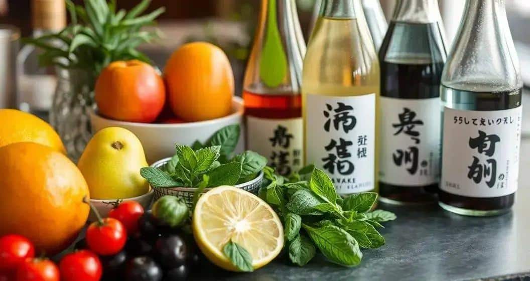 Ingrédients des boissons au saké