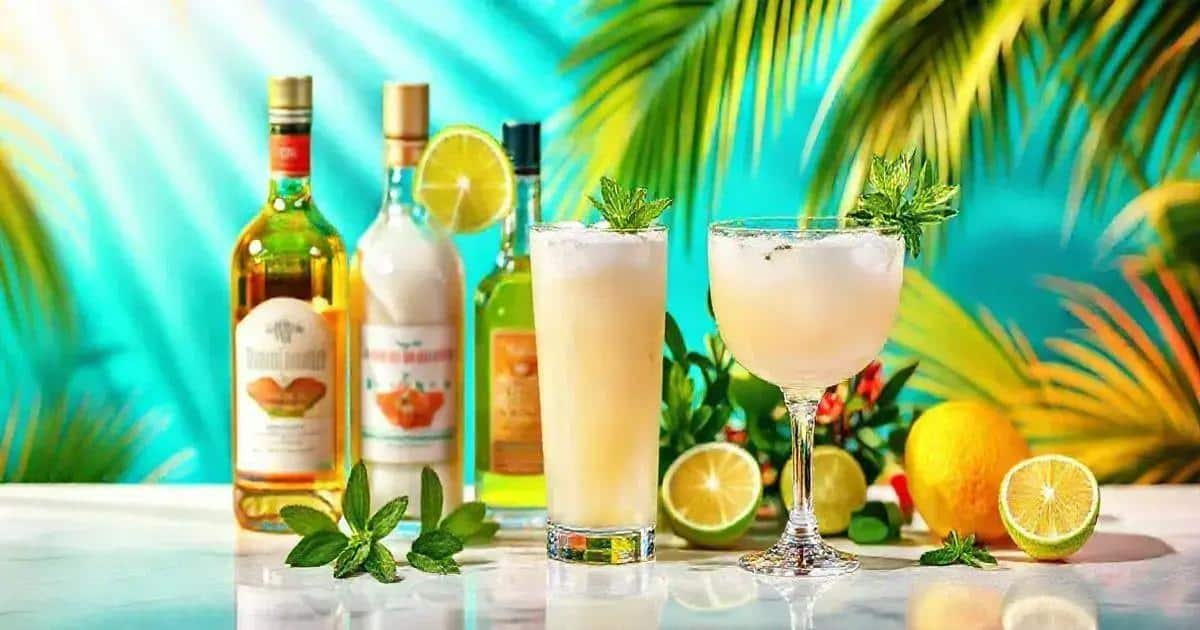 Ingrédients du Daiquiri au lait de coco Ingrédients du Daiquiri au lait de coco