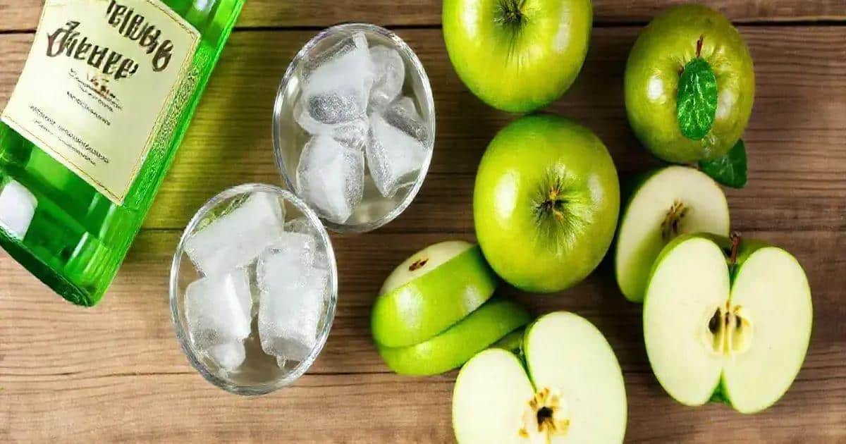Ingrédients du Whisky avec Soda à la Pomme Verte