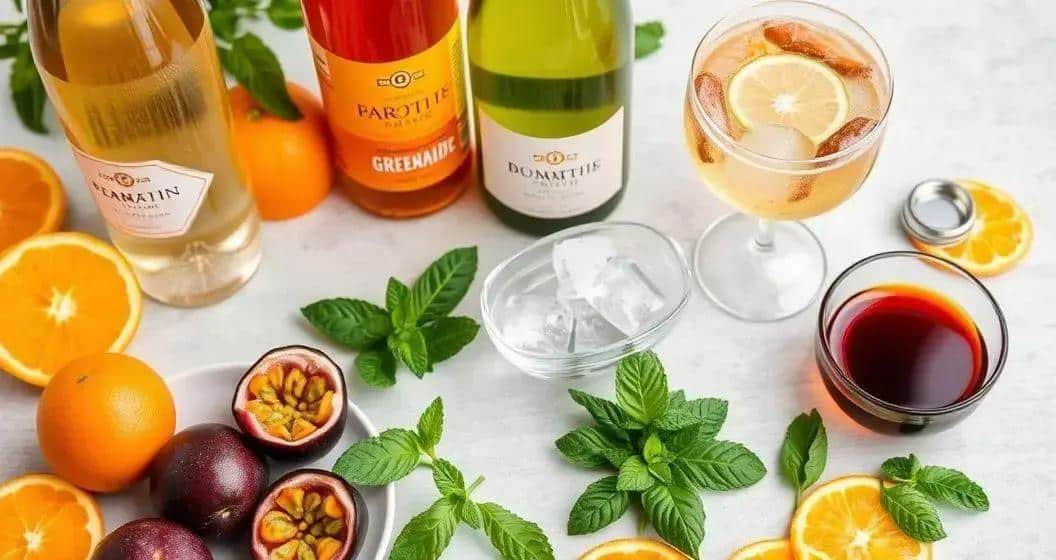 Ingrédients nécessaires pour la boisson énergétique