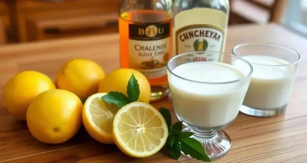 Ingrédients pour le Daiquiri au Lait