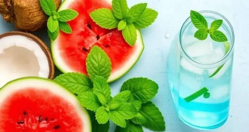 Eau de coco avec jus de pastèque et menthe : Une boisson estivale rafraîchissante 4 les bienfaits de leau de coco pasteque et menthe - Best Blog Brasil - Os Blogs mais Incríveis da Web