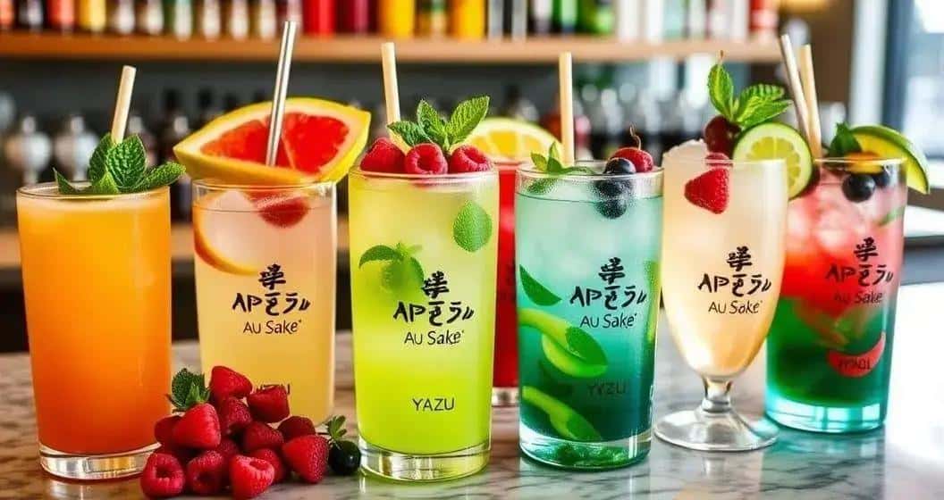 Les variantes de la Caipiroska au saké