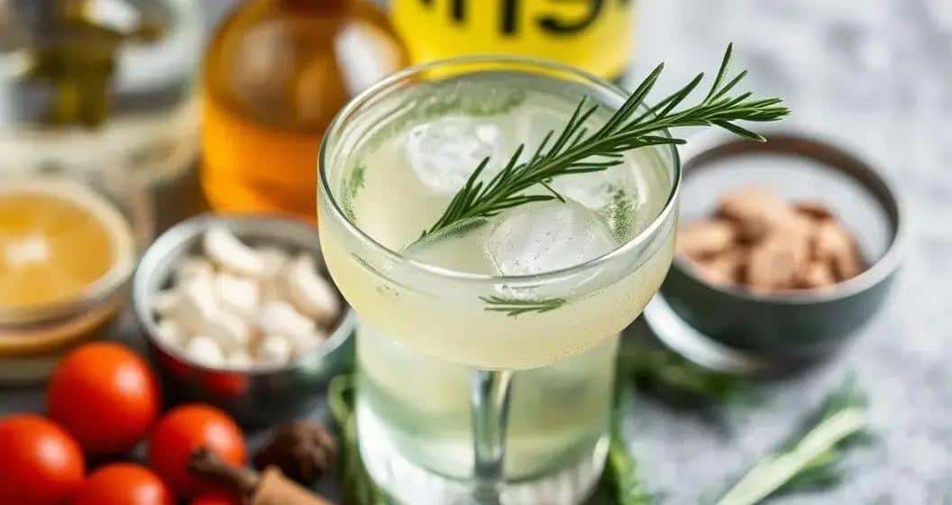 Pisco avec jus de pastèque et romarin : Un délice de cocktail rafraîchissant 2 lutilisation du romarin dans les cocktails - Best Blog Brasil - Os Blogs mais Incríveis da Web