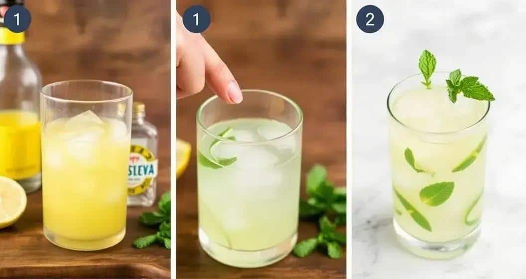 Méthode de Préparation avec Cachaça, Ananas et Menthe