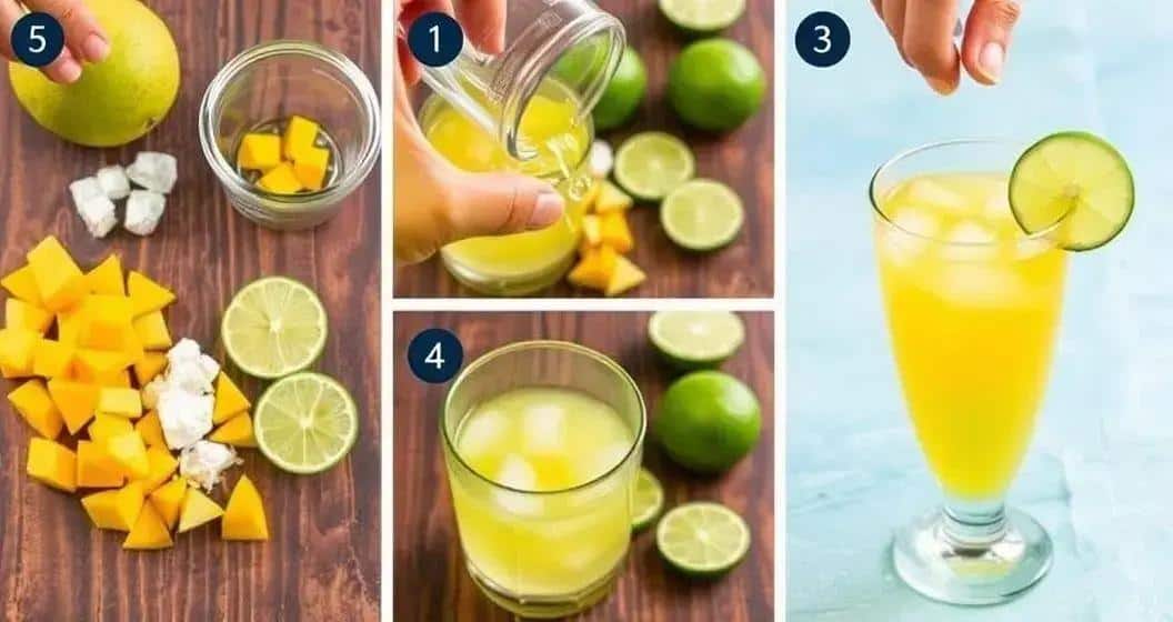 Méthode de préparation de la Caïpirinha à la mangue Méthode de préparation de la Caïpirinha à la mangue