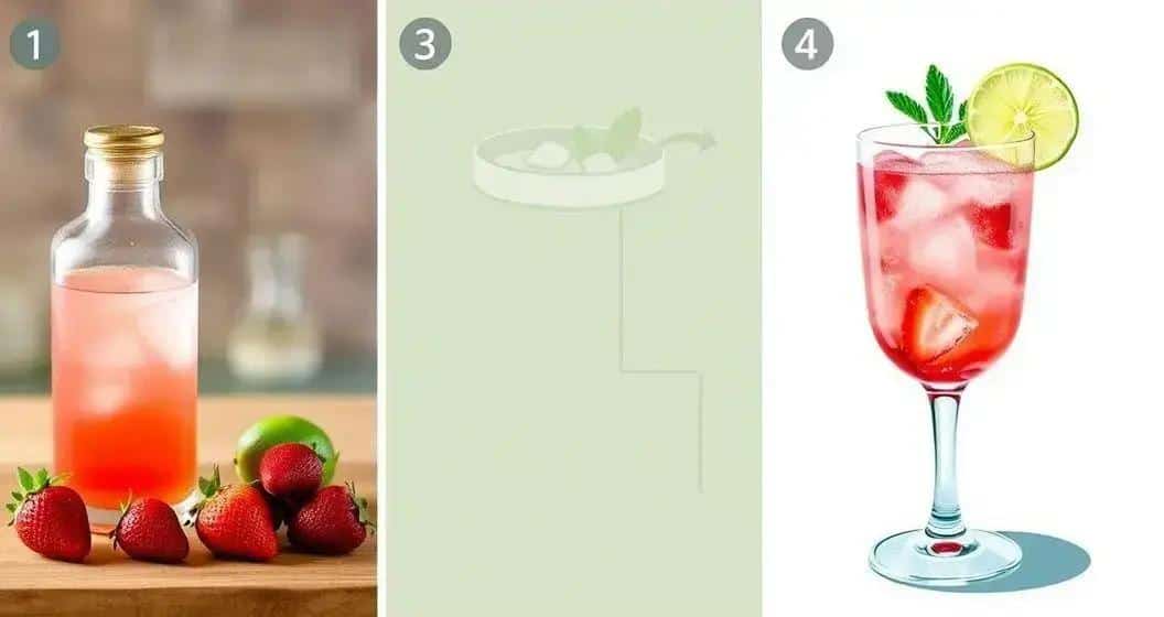 Méthode de préparation de la Caipiríssima à la fraise