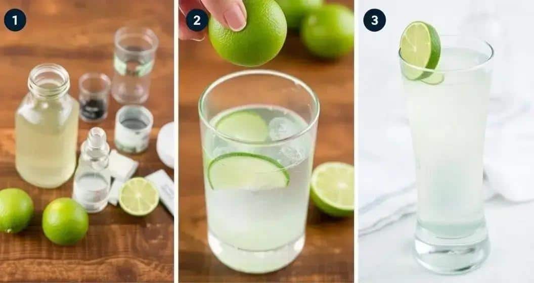 Méthode de préparation de la Caipiroska au saké