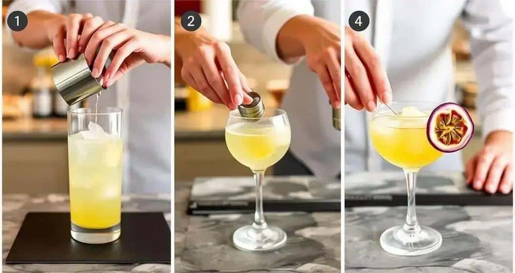 Méthode de préparation de la Margarita au fruit de la passion Méthode de préparation de la Margarita au fruit de la passion