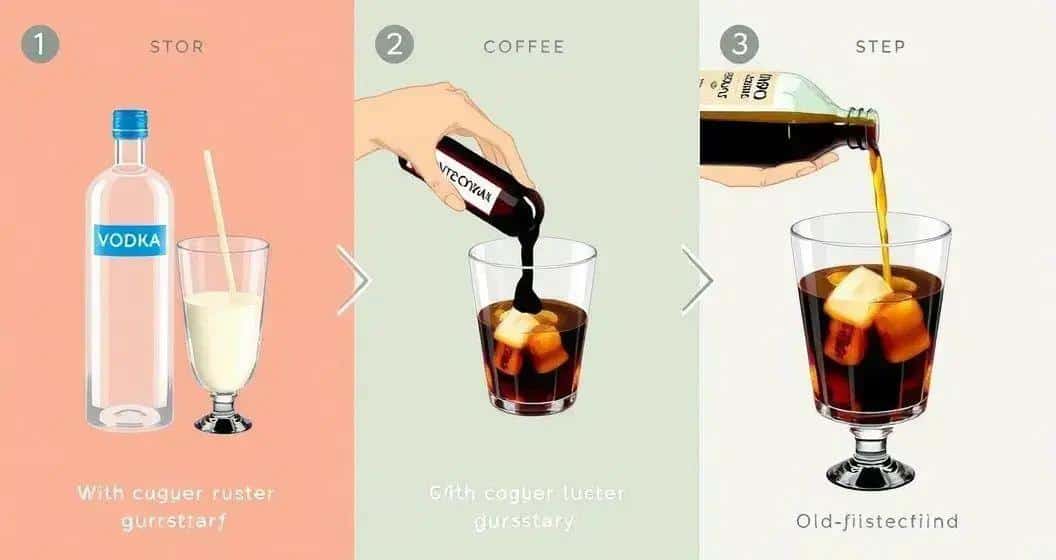 Méthode de préparation du Black Russian Méthode de préparation du Black Russian