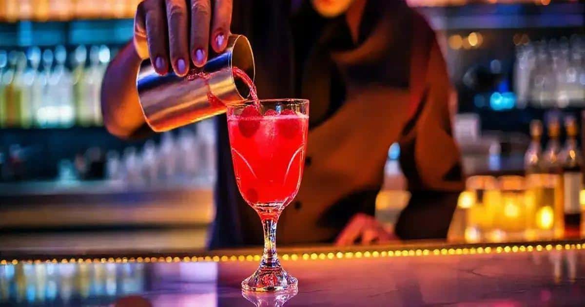 Méthode de préparation du cosmopolitan aux framboises