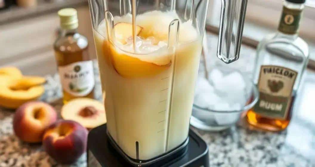 Méthode de préparation du Daiquiri à la pêche