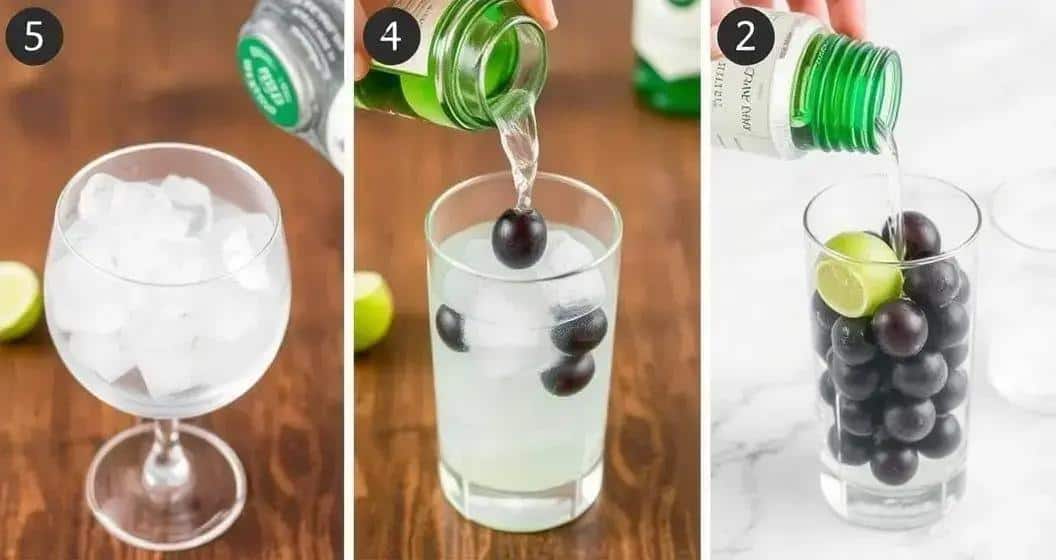 Méthode de préparation du Gin Tonic