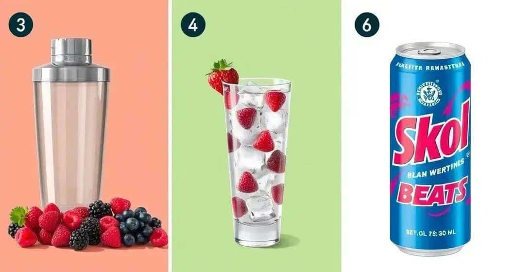 Méthode de préparation du Skol Beats Berry Méthode de préparation du Skol Beats Berry