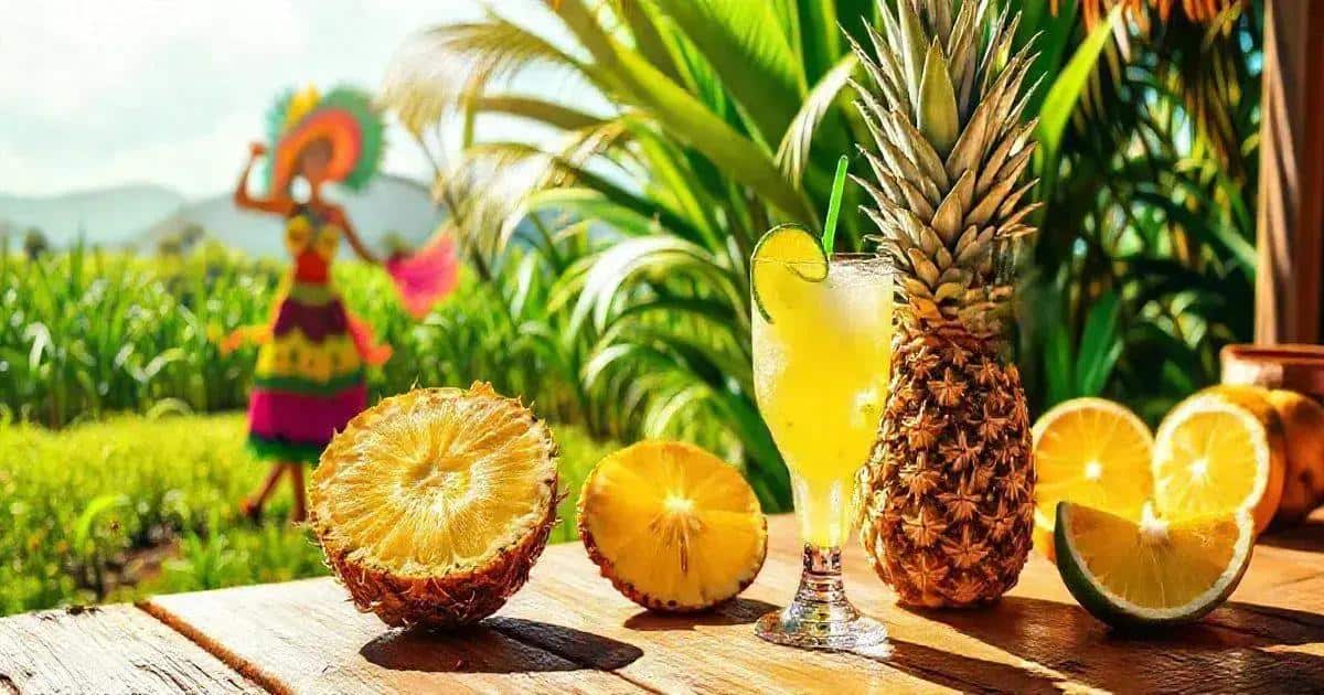 Caïpirinha à l'ananas et menthe : Une boisson pour la chaleur estivale ! 4 origine de la caipirinha a lananas - Best Blog Brasil - Os Blogs mais Incríveis da Web