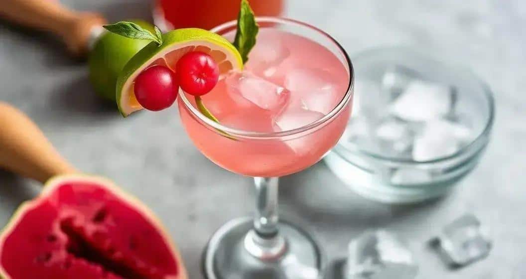 Préparation de la Caipiríssima à la pitaya