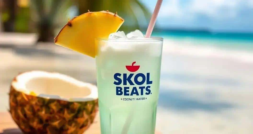 Skol Beats avec eau de coco et ananas : Rafraîchissez votre boisson estivale 3 Skol Beats avec eau de coco et ananas : Rafraîchissez votre boisson estivale
