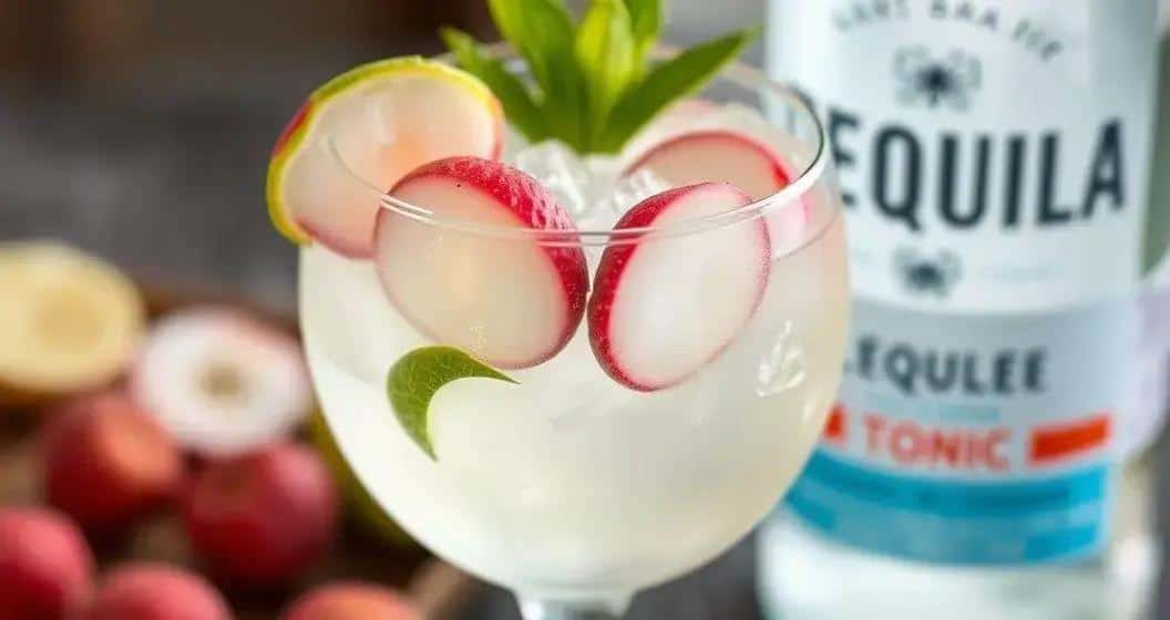Tequila avec litchi et tonic : Une variation rafraîchissante incontournable !