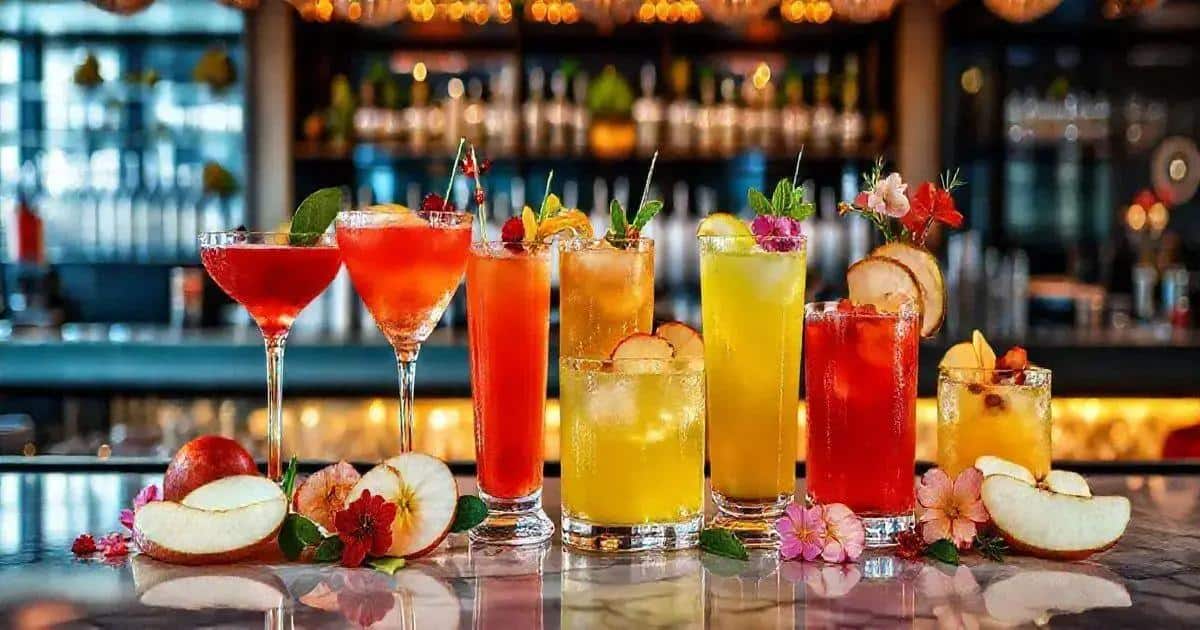 Utilisation de la pomme dans les cocktails