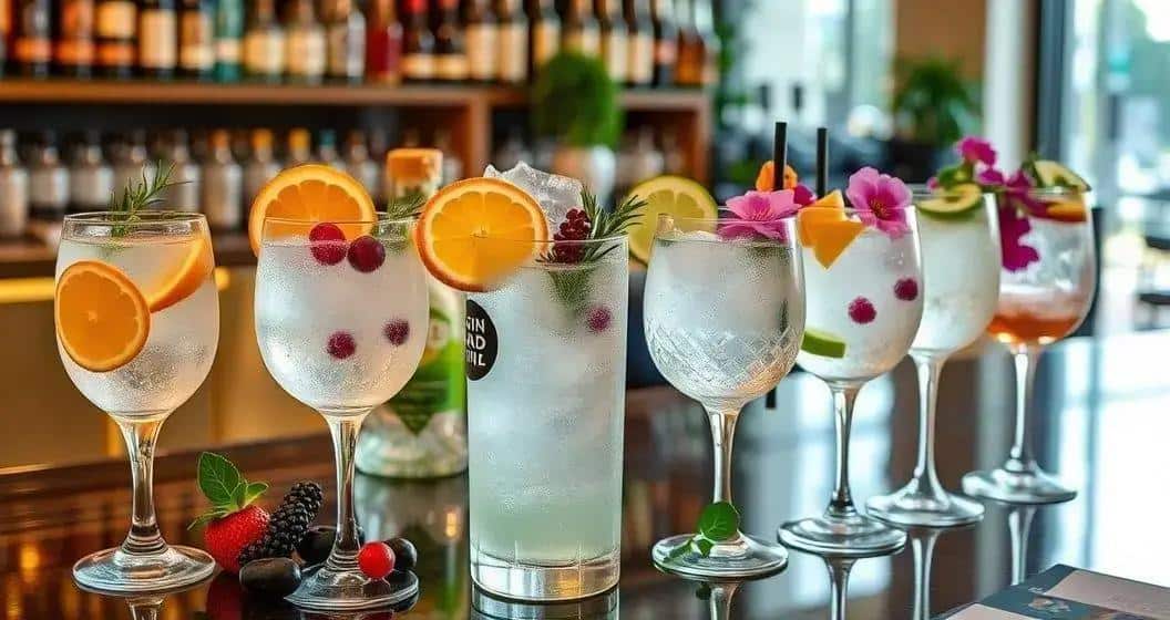 Variantes créatives de Gin Tonic