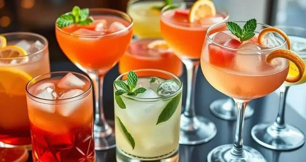 Variantes de Cocktails à Base de Cognac et Agrumes Variantes de Cocktails à Base de Cognac et Agrumes