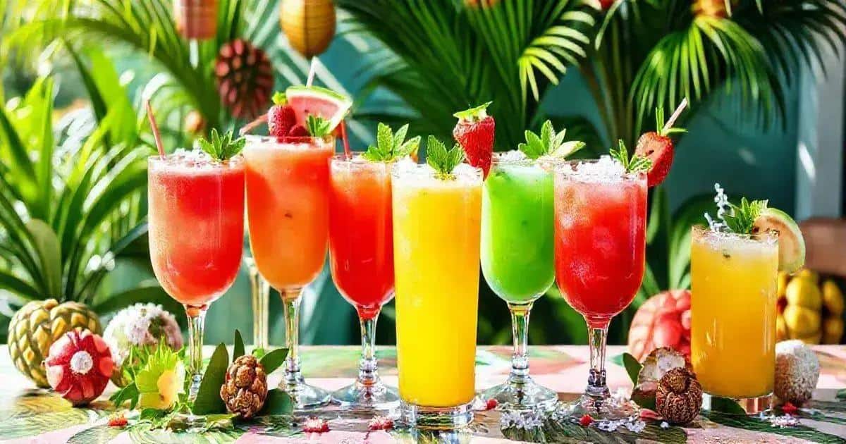 Variantes de Daiquiri à la Pastèque