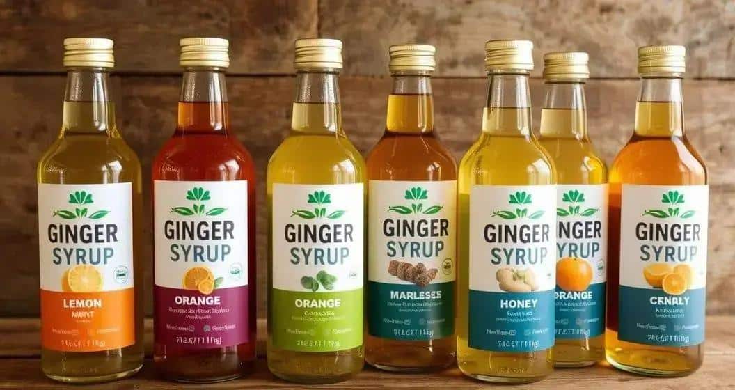 Variantes de sirop de gingembre Variantes de sirop de gingembre